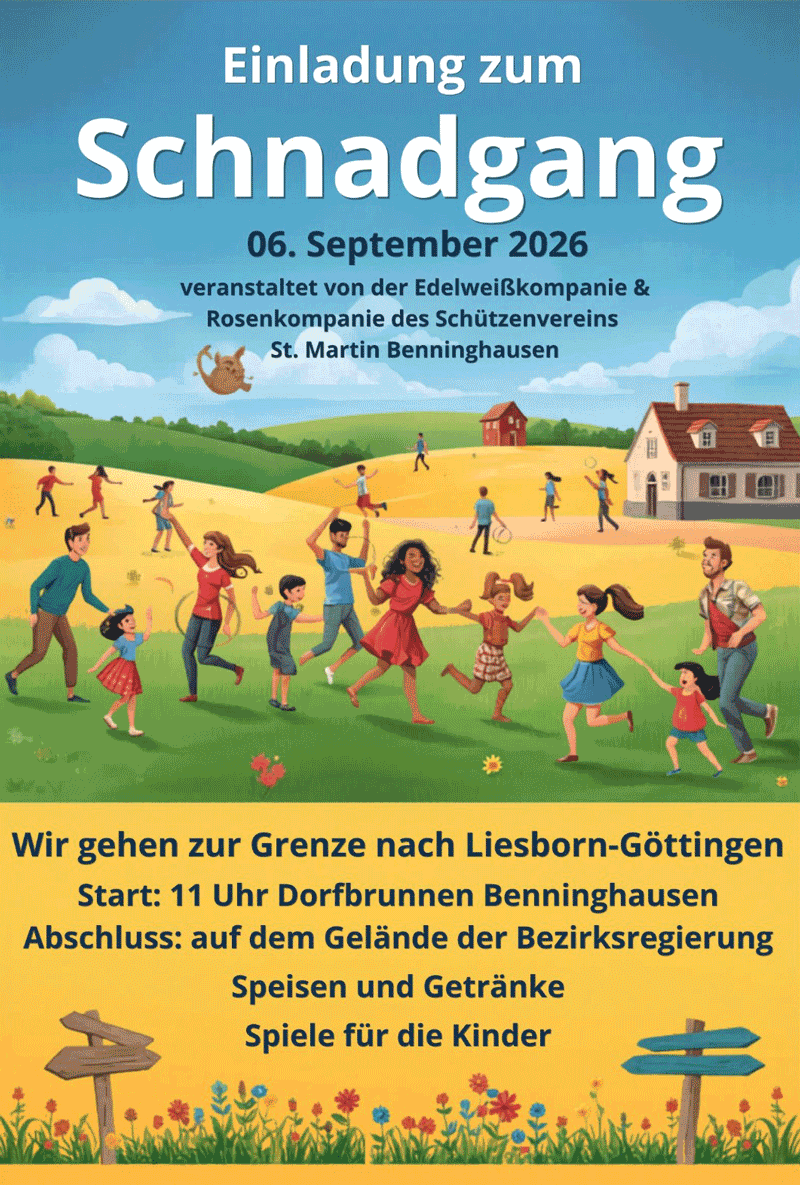 Schnadgang der Edelweißkompanie &amp; Rosenkompanie