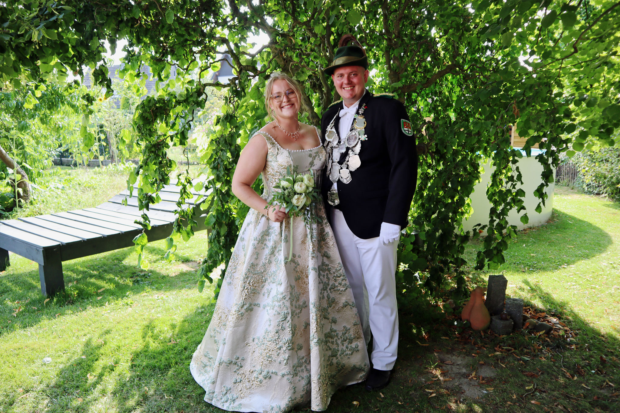 Michael Brand und Victoria Druffel neues Königspaar in Benninghausen